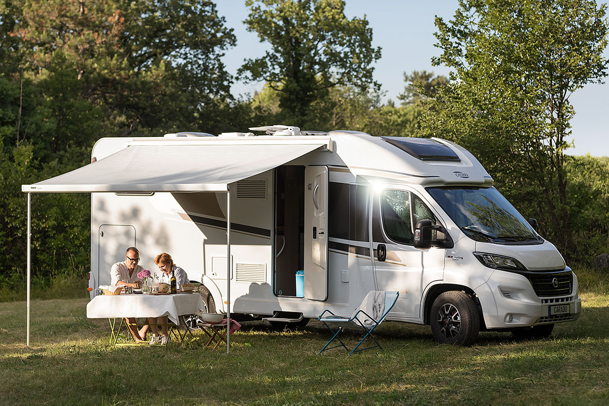 Capron GmbH Neustadt Reisemobile aus Sachsen CARADO Teilintegrierte