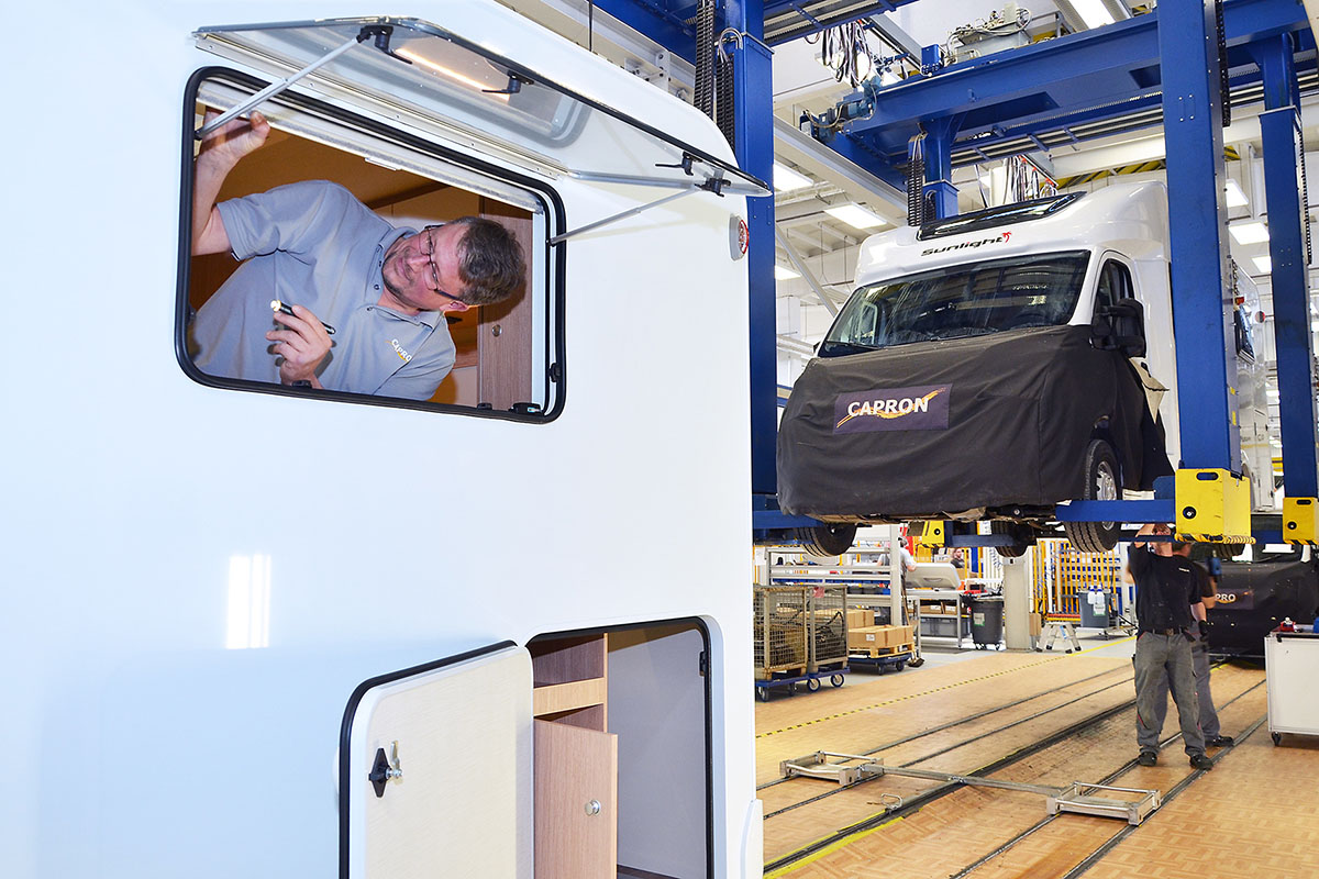 Capron GmbH Neustadt Reisemobile aus Sachsen Unternehmen